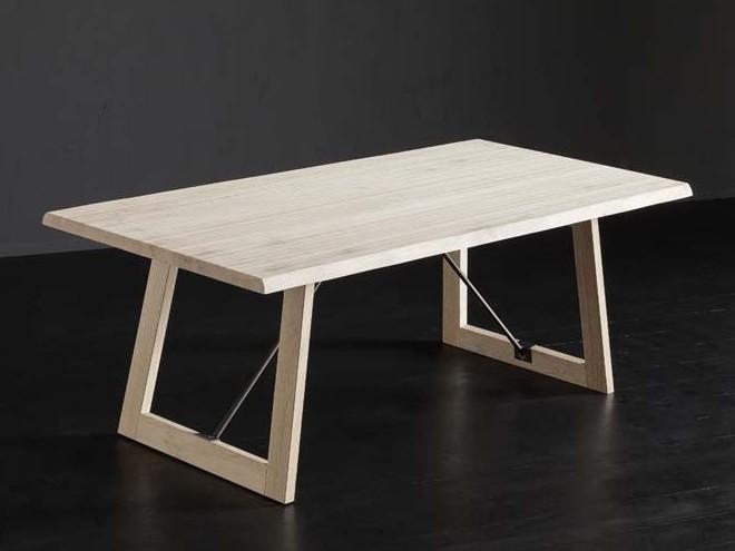 Rectangular oak dining table | Toronto + Flat / Tiranti by Altacorte