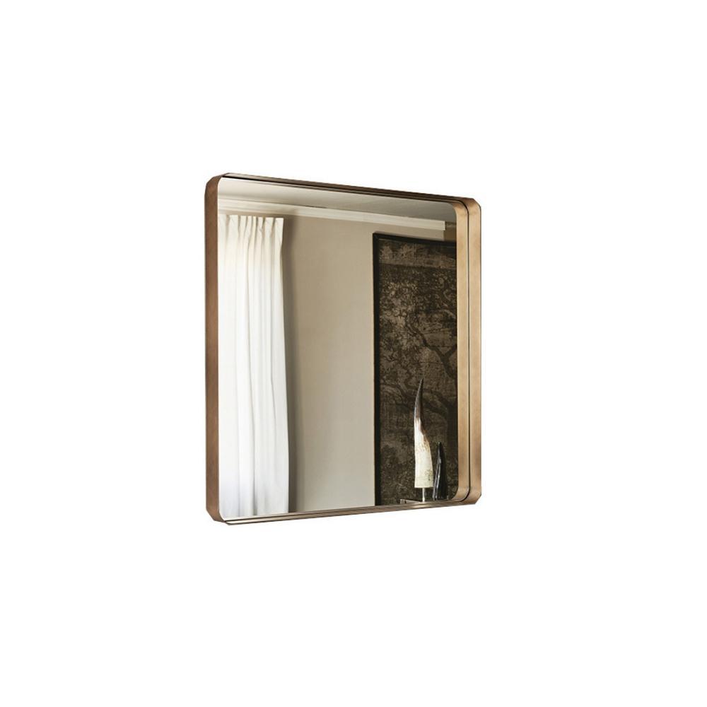 Square metal mirror | Wish S by Cattelan Italia