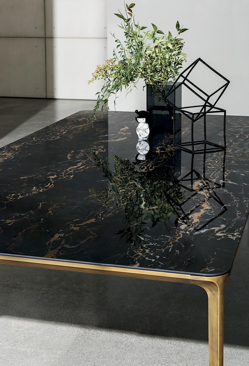Rectangular ceramic table | Slim Rectangular by Sovet