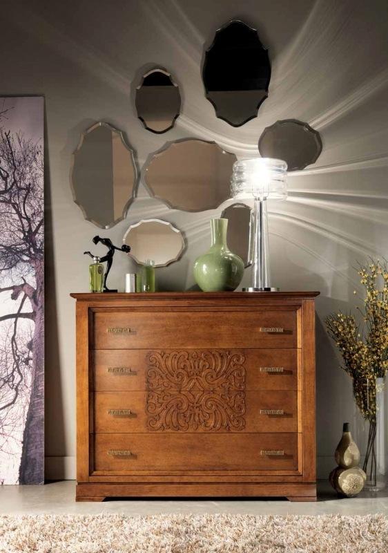 Solid wood bedroom set | Armonia by Francesco Pasi