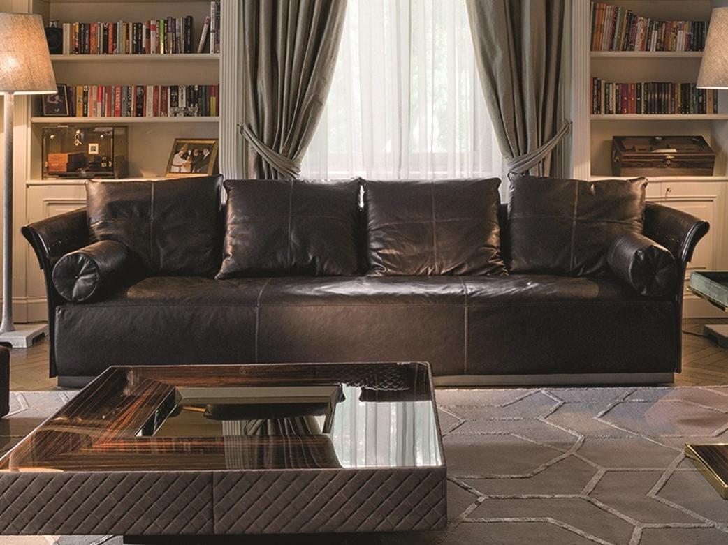 Leather sofa | Charme by Longhi