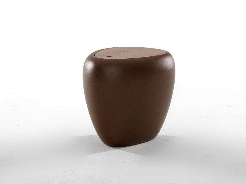 Polyethylene coffee table with storage space | Ios by Tonin Casa