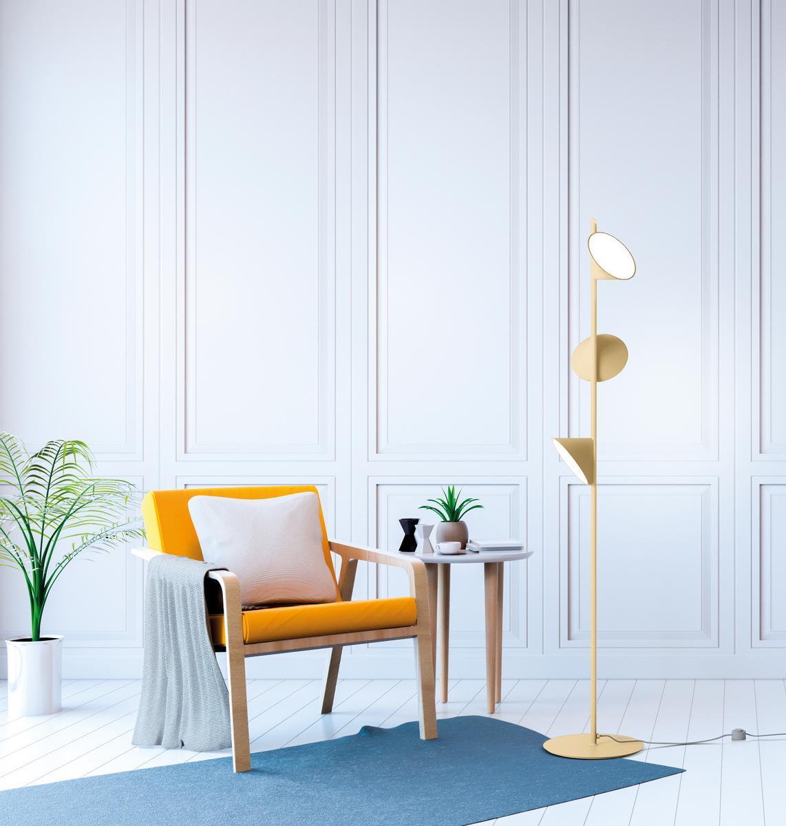 LED aluminium floor lamp | Orchid by Axolight