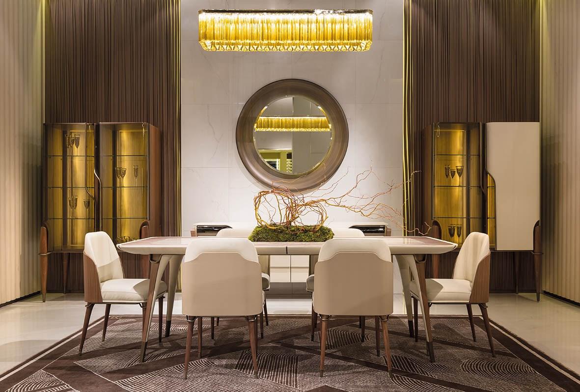 Rectangular table | Melting Light by Turri