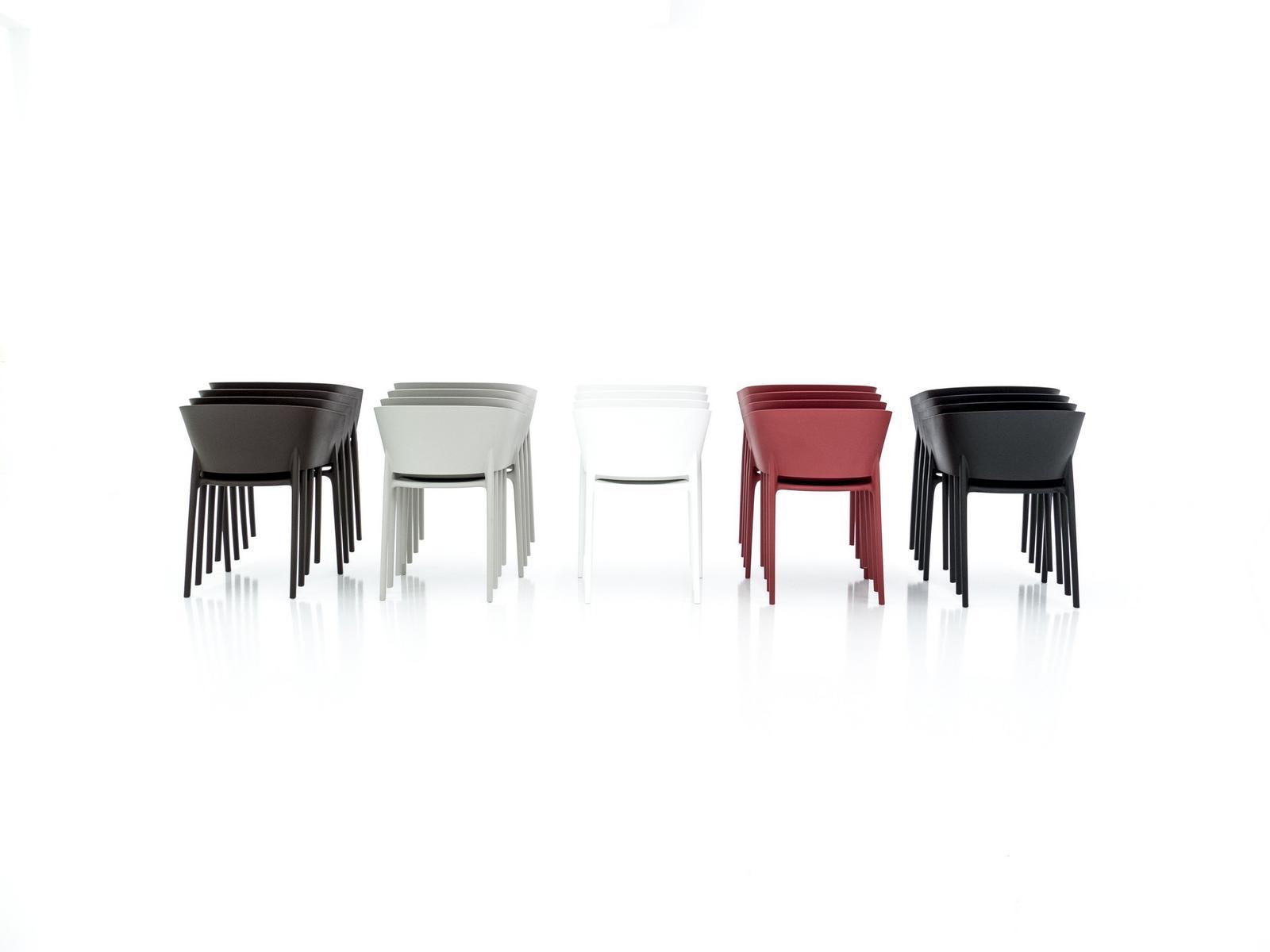 Garden chair with armrests | Africa by Vondom