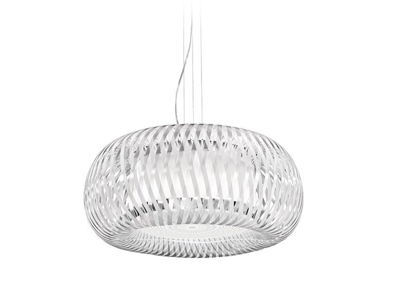 Lentiflex® and polycarbonate LED pendant lamp | Kalatos by Slamp