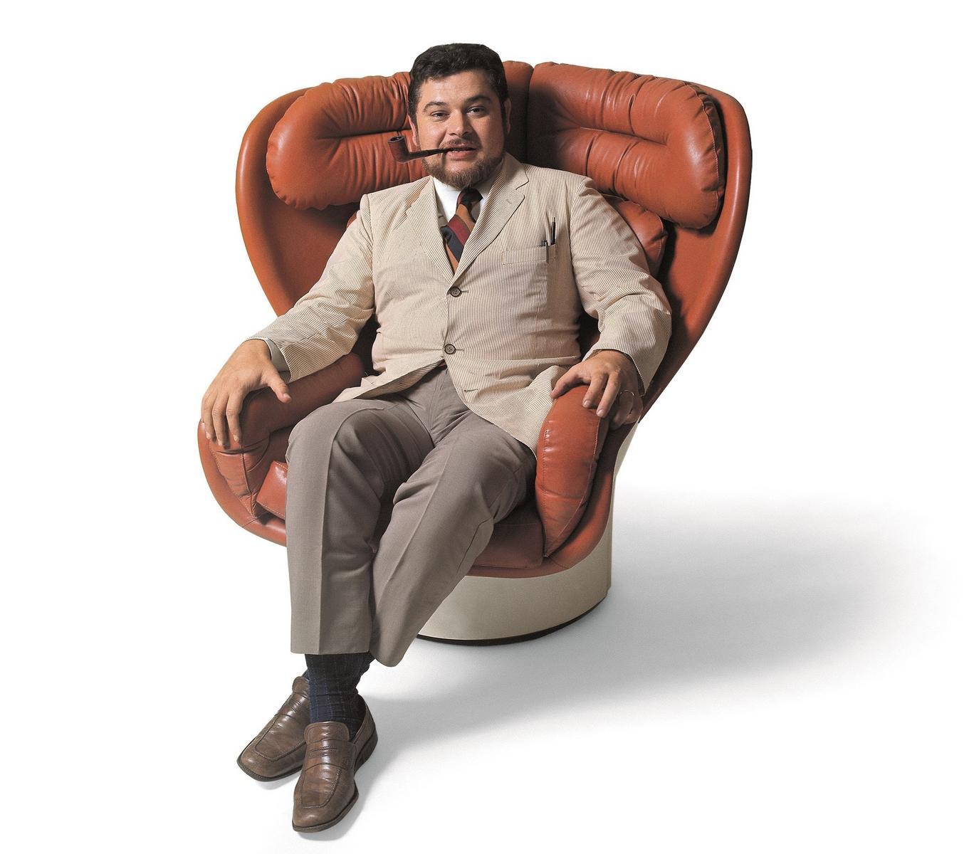 Fabric armchair | Elda by Longhi