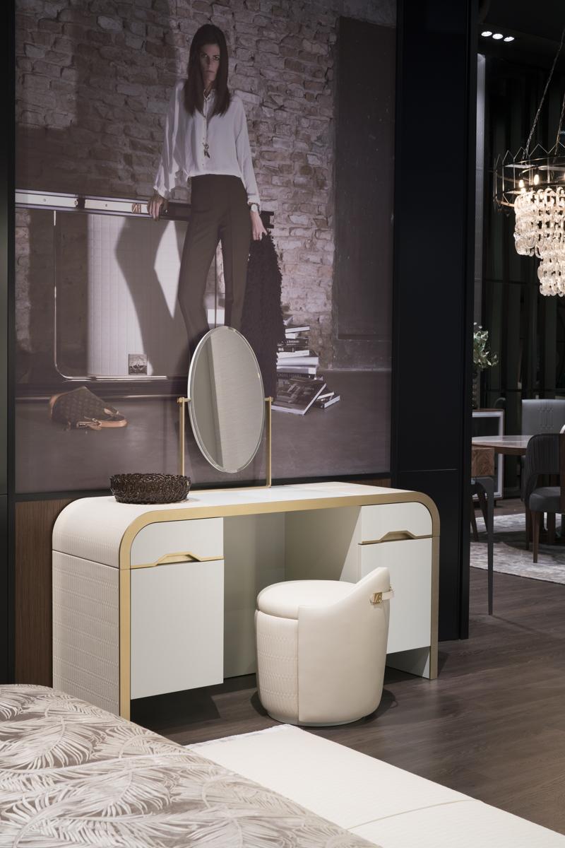 Multi-layer wood dressing table | Emanuelle by Bruno Zampa