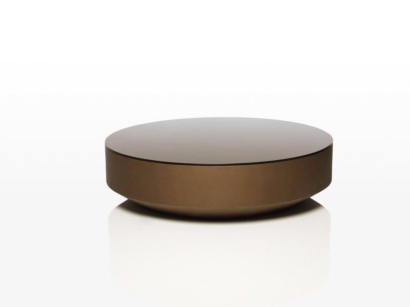 Round polyethylene garden side table | Vela by Vondom