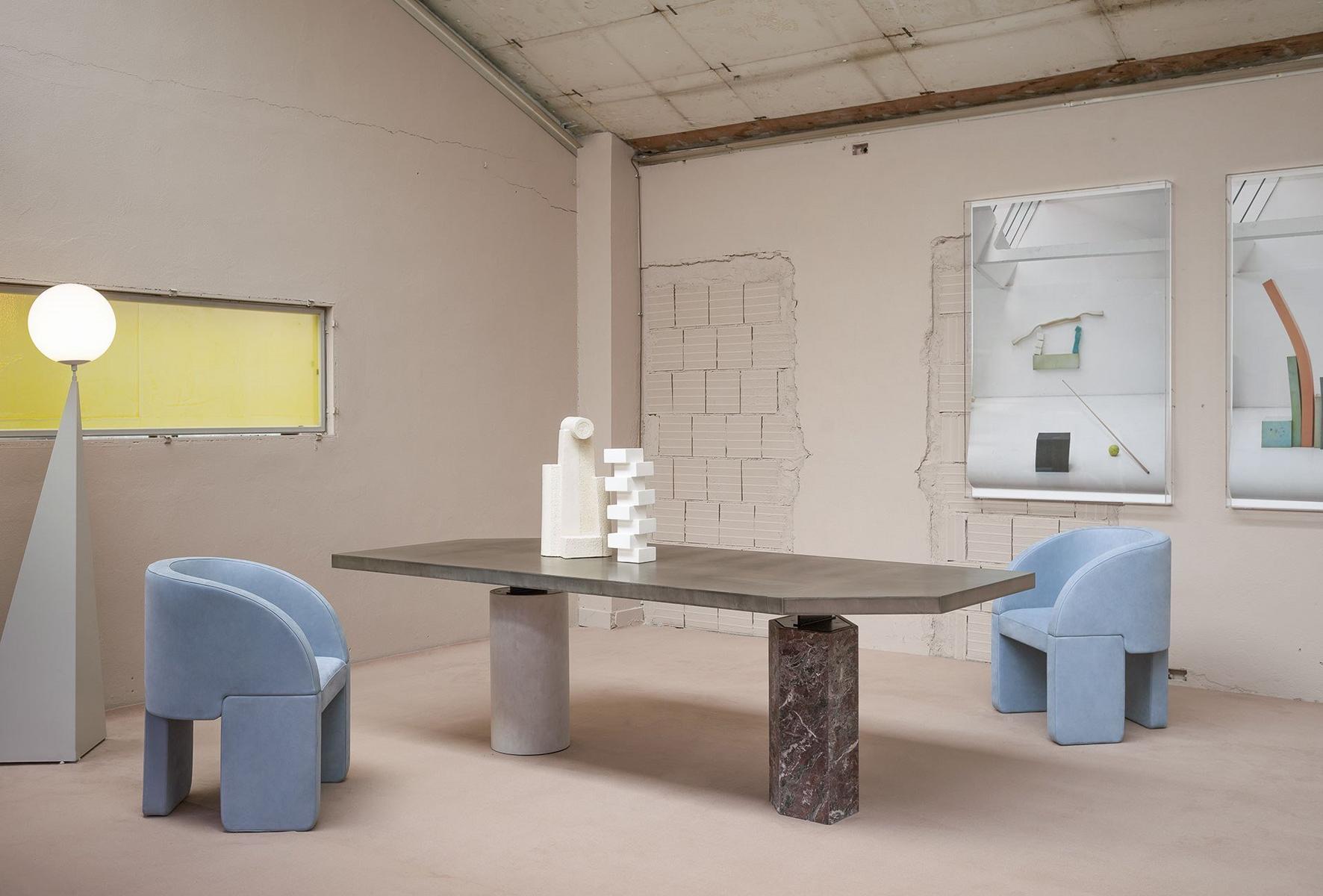 Nabuk easy chair with armrests | Lazybones by Baxter