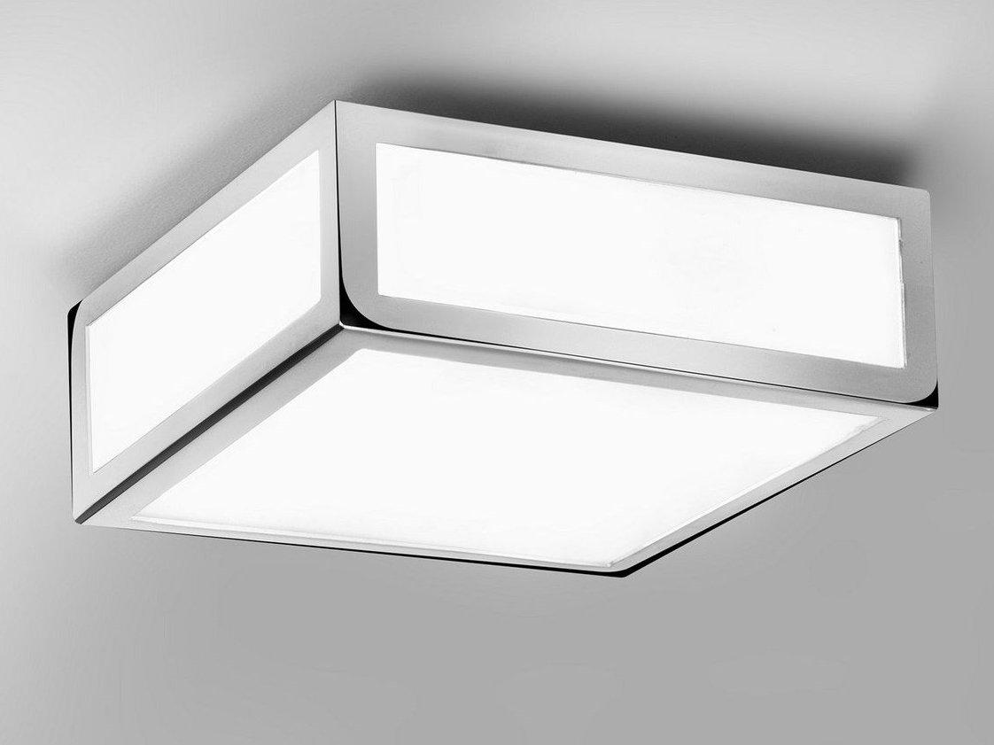 Glass and steel wall lamp / ceiling lamp | Mashiko 200 by Astro lighting