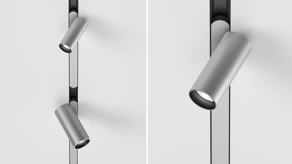 LED aluminium track-Light | Vector Track by Artemide