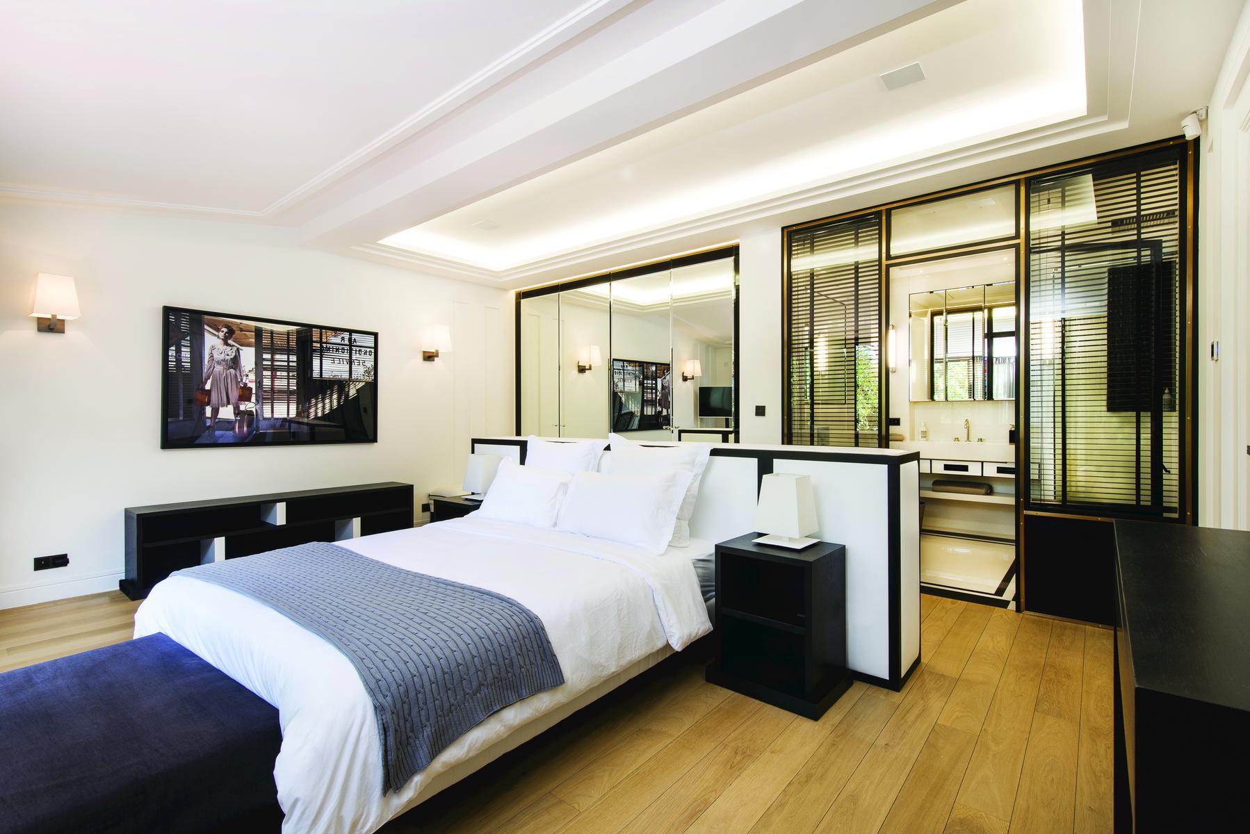 Metal wall lamp | Quadra by Contardi