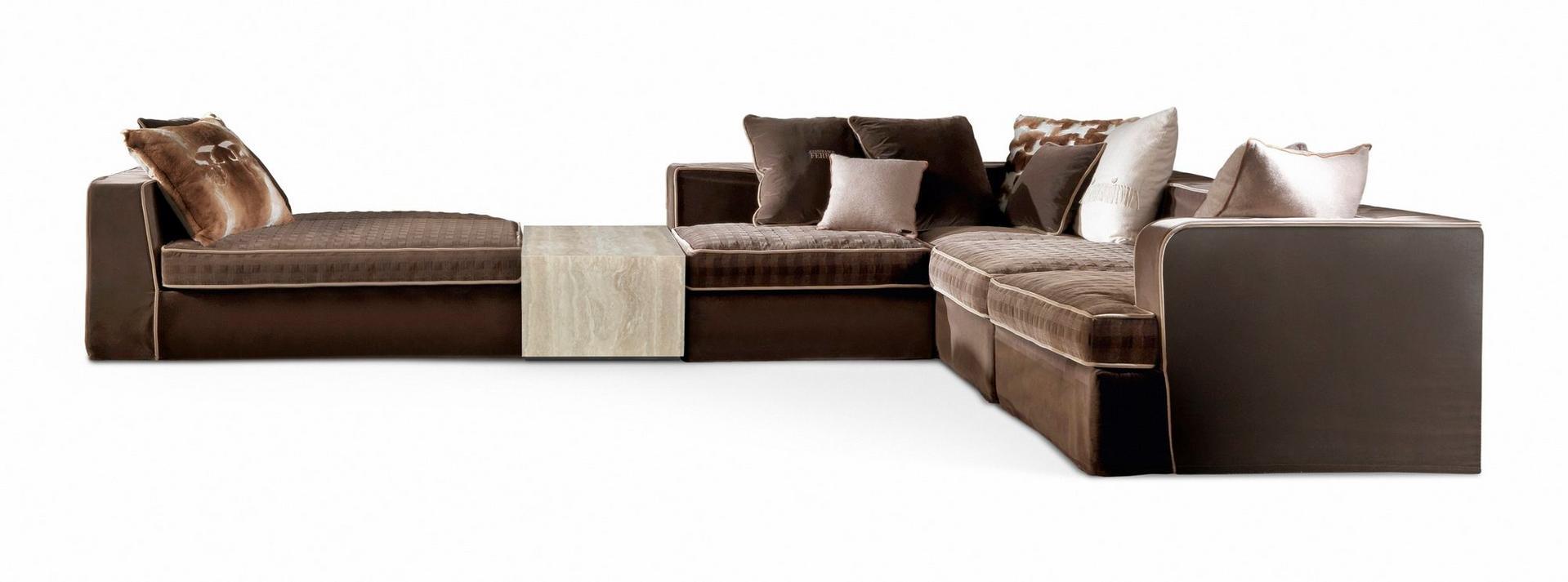 Porcelain stoneware coffee table for living room | Flair by Gianfranco Ferre Home