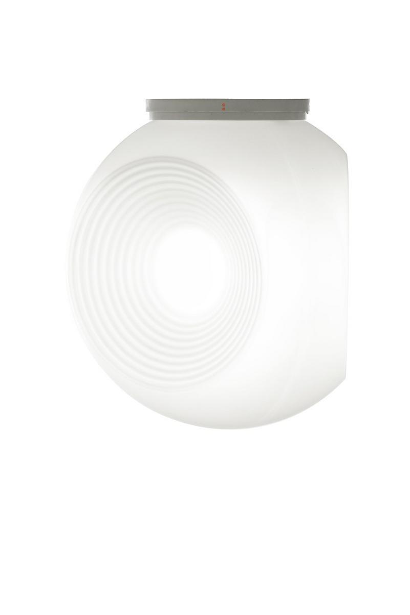 Fluorescent blown glass ceiling lamp | Eyes by Fabbian