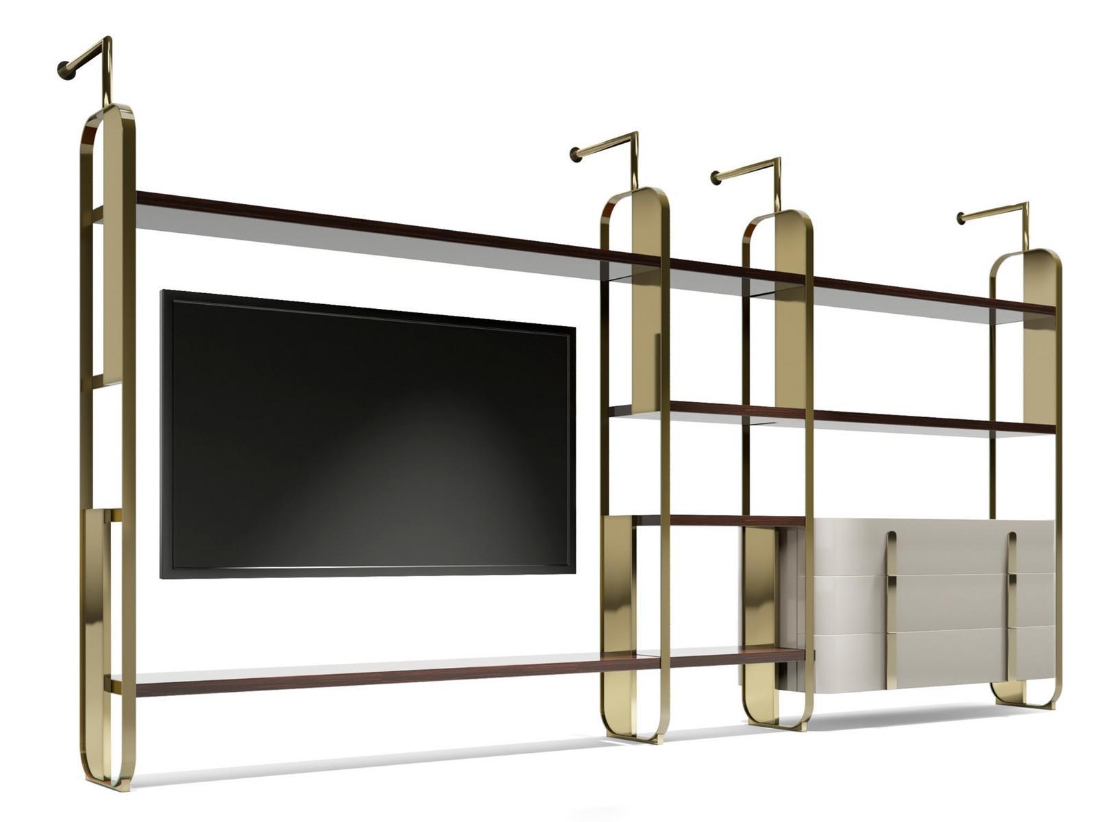 Custom metal storage wall | Giselle by Capital Collection