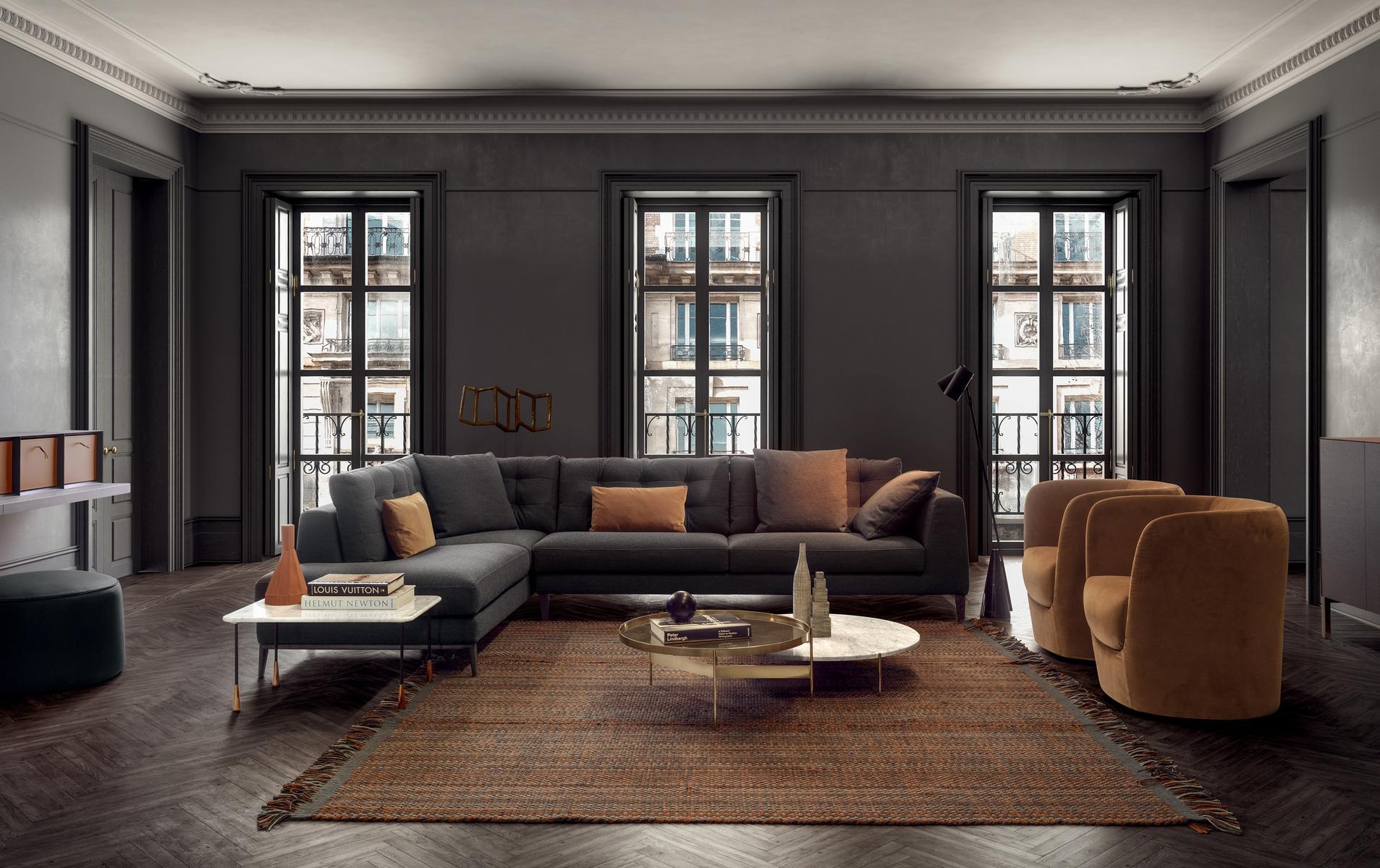 3 seater sofa | Time by Pianca