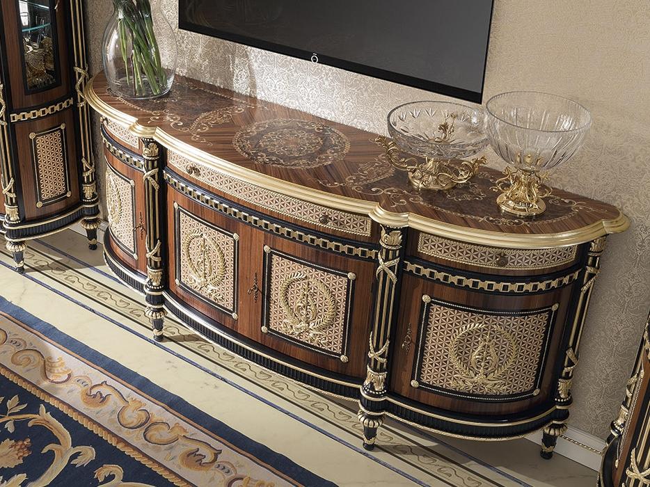 Wooden sideboard with doors with drawers | 14112 by Modenese Gastone