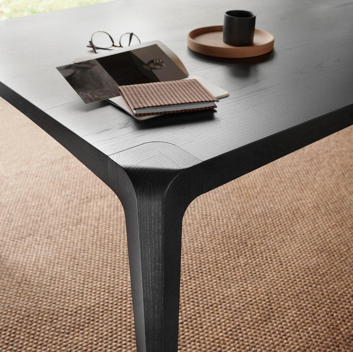 Rectangular wooden table | Eiles by Potocco