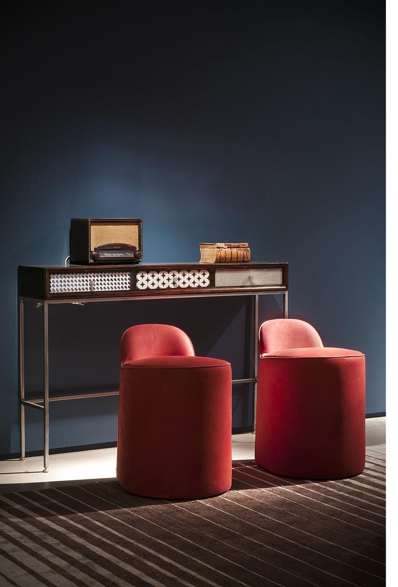 Leather easy chair | Nina by Baxter