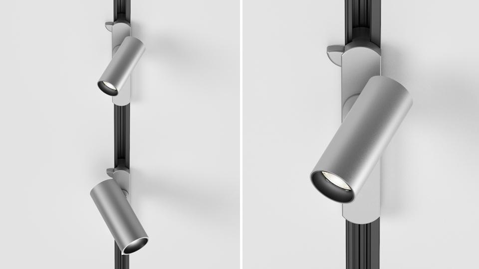 LED aluminium track-Light | Vector Track by Artemide