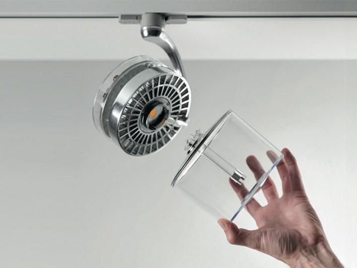 LED die cast aluminium track-Light | Cata Catadioptric by Artemide