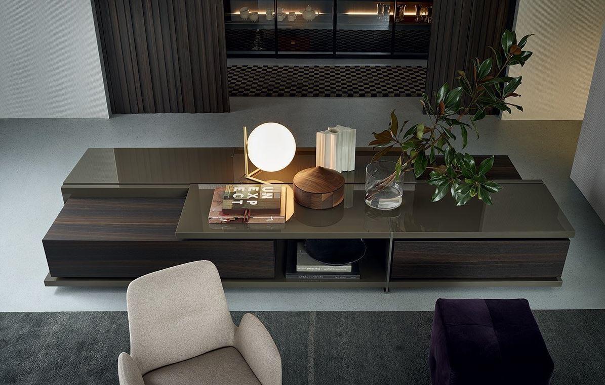 Wood veneer sideboard | Bristol by Poliform