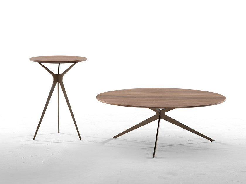 Round wooden coffee table | Tree by Tonin Casa