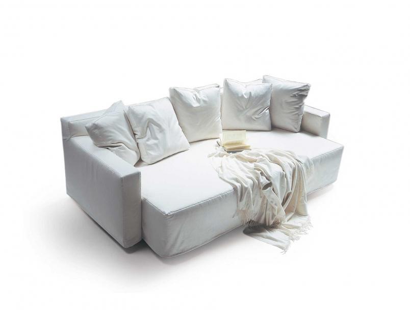 Fabric sofa bed with removable cover | Winny by Flexform