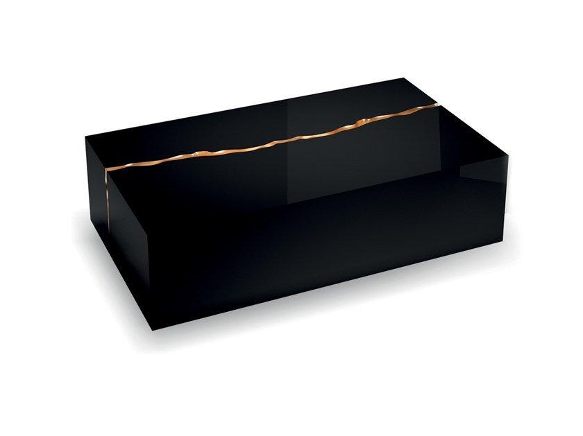Rectangular wooden coffee table | Impact by Reflex