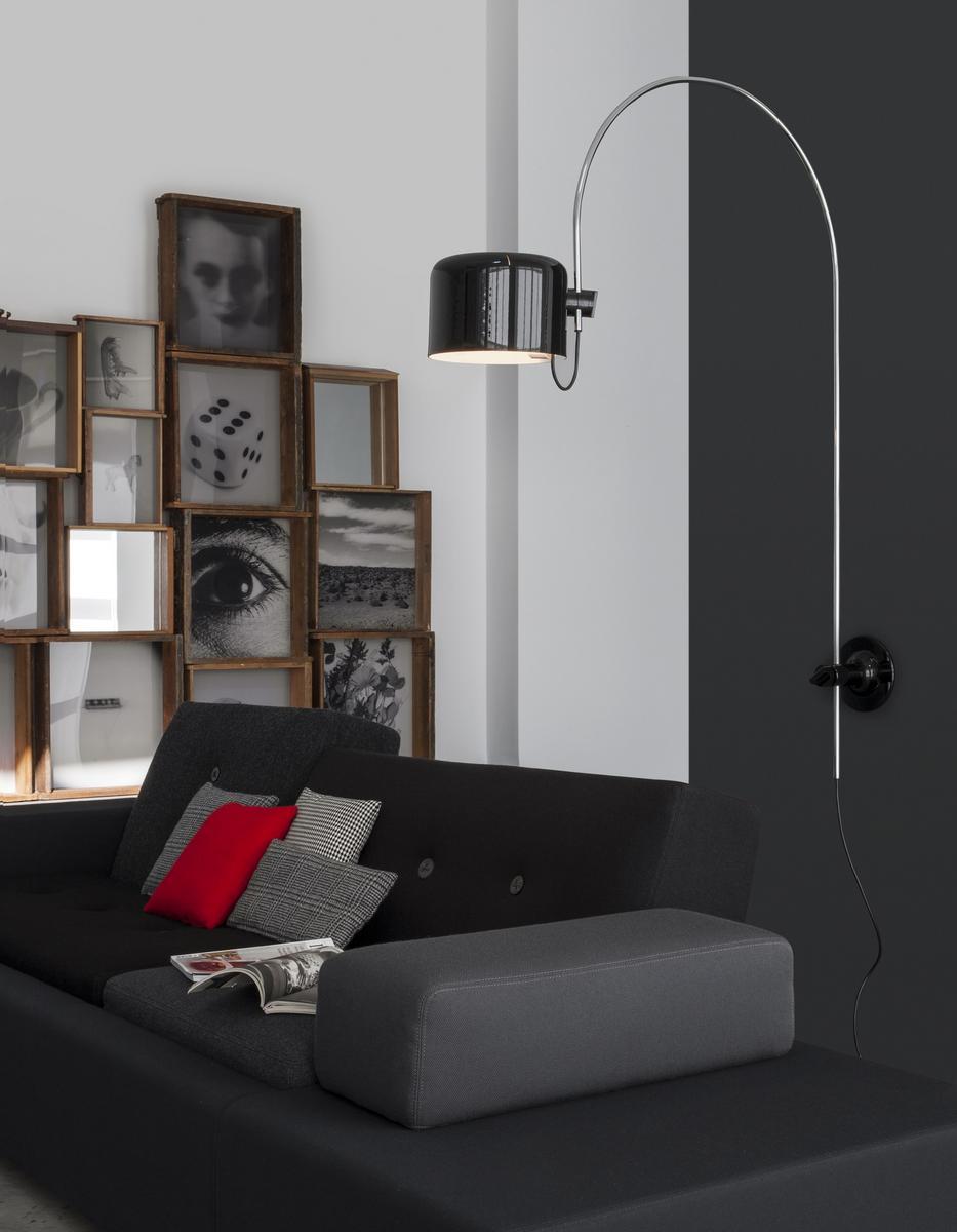 Direct light adjustable wall lamp | Coupé - 1158 by Oluce