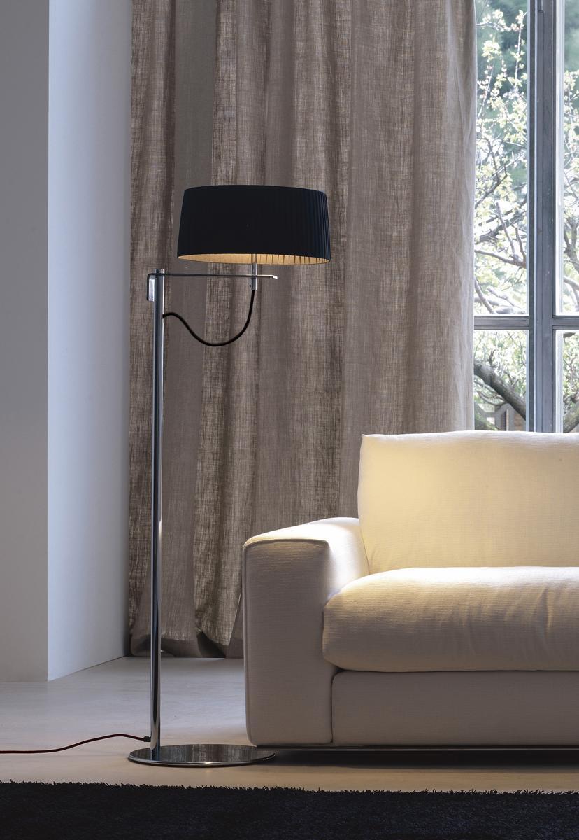 LED fabric floor lamp | Divina by Contardi