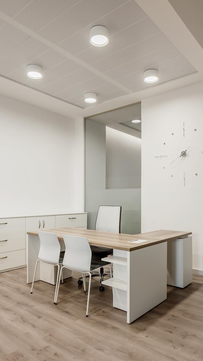 LED direct light aluminium ceiling lamp |  by Arkoslight